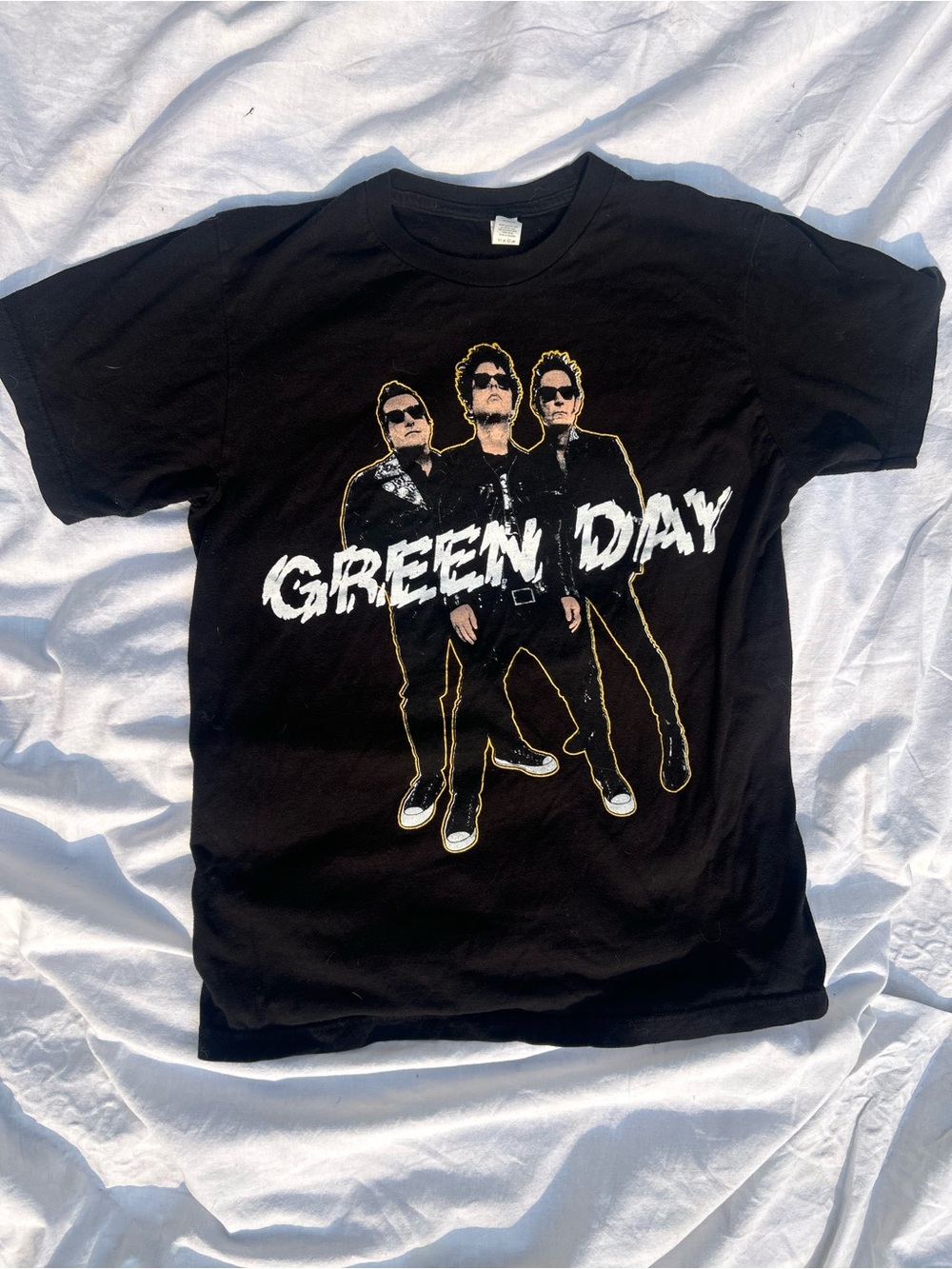 Green Day Hella Mega Tour. Double coded concert tee. Size M